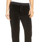 Juicy Couture Women's Zuma Velour Track Pants Black Size Small