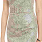 Bar III Women's Faux Suede Snake Print Mini Dress Snake Size XX-Large