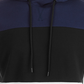 Id Ideology Men's Colorblocked Short-Sleeve Hoodie Blue Size Small