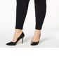 Alfani Women's Ponte Casual Leggings Black Size 0X