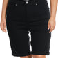 Levi's Women's Plus Shaping Mid Rise Shorts Black Size 24W