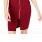 Crave Fame Juniors' Burgundy Sleeveless Body Con Cocktail Dress WineSize Small