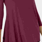 Alfani Women's Asymmetrical-Hem Top Red Size Large