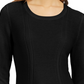 Style & Co Women's Mixed-Stitch Sweater Black Size Medium