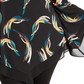 Alfani Women's Plus Size V-Hem Blouse Black Size 0X