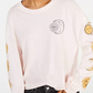 Rebellious One Juniors' Cotton Moon Graphic T-Shirt Pink Size Large