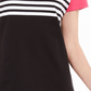 Karen Scott Women's Tara Colorblocked Stripes Rivet Top Pink Size Small