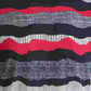 American Rag Men's Wavy Stripe Textured T-Shirt Black Size Medium