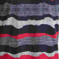 American Rag Men's Wavy Stripe Textured T-Shirt Black Size Medium