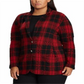 Ralph Lauren Women's Tartan Polo Blazer Black Size 2X