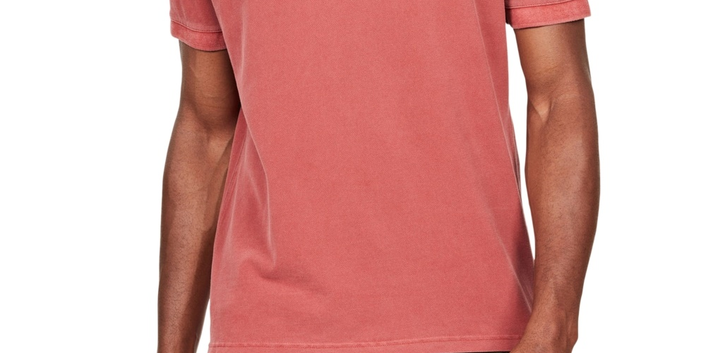 G-Star Raw Men's Halite Polo Shirt Red Size XXL