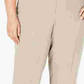 Nine West Women's Plusmalltraight-Leg Pants Brown Size 14W