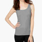 Alfani Women's Scoop-Neck Basic Tank Gray Size X-Small