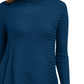 Alfani Women's Ribbed Asymmetrical Sweater Blue Size Large