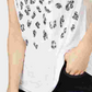 INC International Concepts Women's Sequined Leopard T-Shirt White Size Small