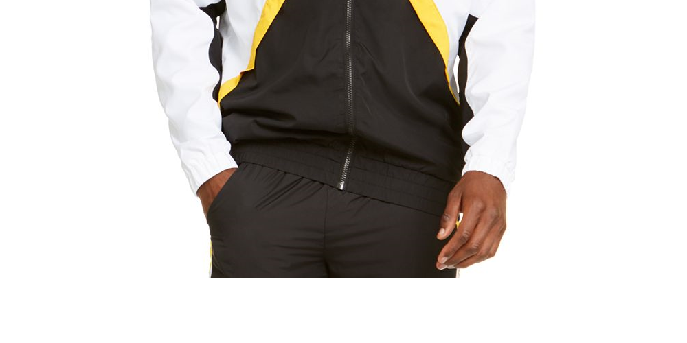 Fila Men's Oliviero Wind Jacket Black Size -2XL