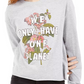 Rebellious One Juniors' One Planet Graphic T-Shirt Gray Size Medium