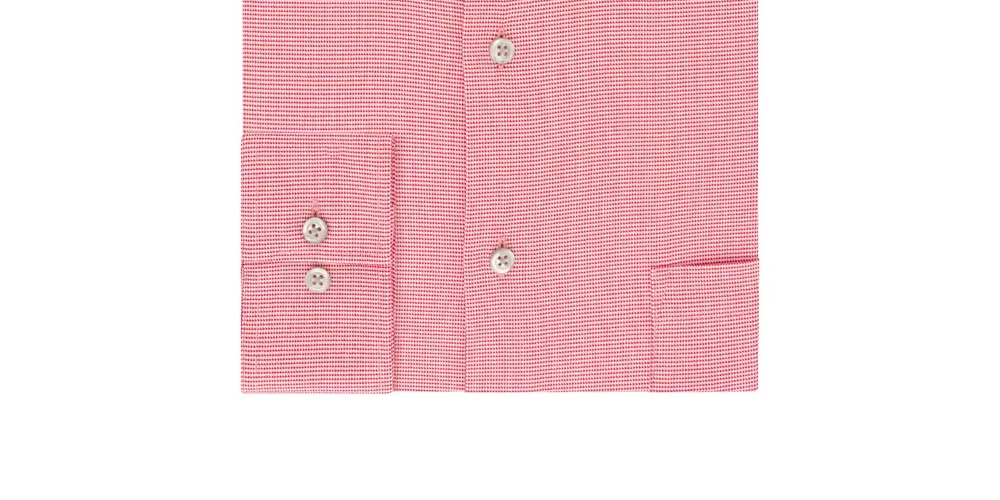 Van Heusen Men's Button Down Stretch Dress Shirt Barn Red Size X-Large