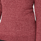 Karen Scott Women's Boat-Neck Cotton Sweater Merlot Size X-Small