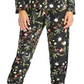 Rachel Roy Women's Floral Print Blazer Black Size 2