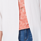 Style & Co Women's Cotton Tassel-Trim Kimono Top White Size X-Large