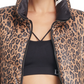 DKNY Women's Sport Reversible Puffer Jacket Black Size Medium