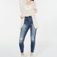 American Rag Juniors'' Drop-Shoulder Cardigan Sweater Lt Beige Size Small