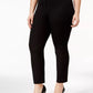 Alfani Women's Plus Cropped Pants Black Size 14W