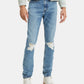 Levi's Men's 510 Ripped Knee Skinny Jeans Blue Size 29X30