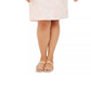 Kasper Women's Plus Floral Metallic Jacquard Dress Pink Size 18W