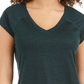 Ideology Women's Rapidry Heathered Performance T-Shirt Green Size Small