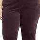 Charter Club Women's Plus Tummy Control Super Strech Straight Leg Pants Red Size 14W
