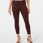 Hue Women's Tweed High Waist Knit Leggings Red Size Large
