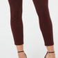 Hue Women's Tweed High Waist Knit Leggings Red Size Large