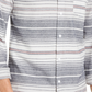 Levi's Men's Avalon Striped Flannel Shirt Gray/Beige Size Large