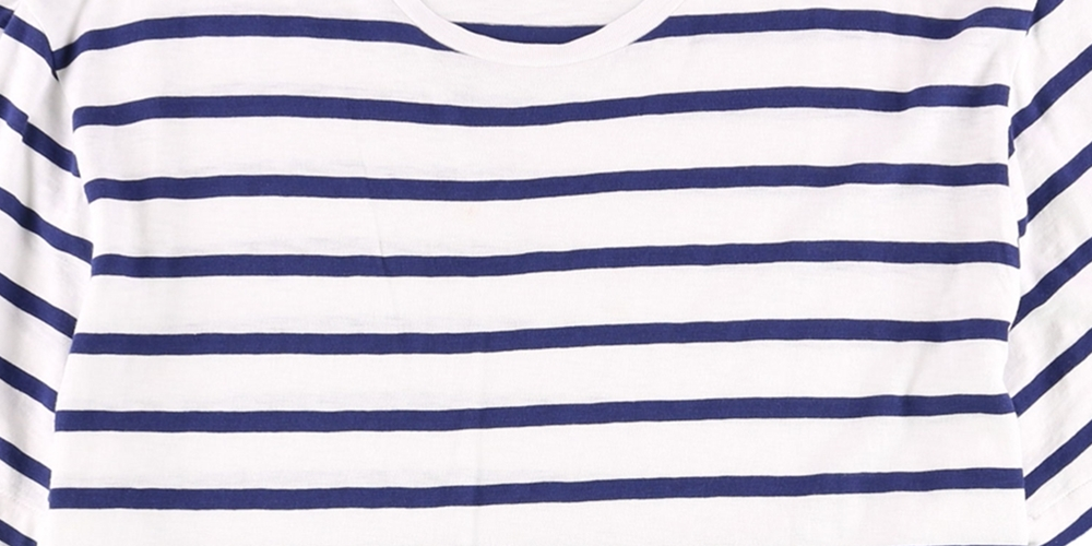 Ralph Lauren Men's Classic Striped Basic T-Shirt White navy Size 2XL
