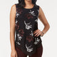 Alfani Women's Sleeveless Embroidered Pointed Hem Top -Black Size X-Small
