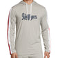 Th Modern Essentials Men's Striped Hoodie Smoke Gray Size Small