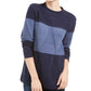 Karen Scott Women's Grace Colorblocked Sweater Red/ Black Size X-Small
