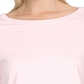Free People Women's Acadia Cotton Ruffled Crop Top Pink Size Medium
