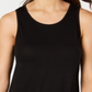 Charter Club Women's Cotton Cardigan Sweater Black Size XL