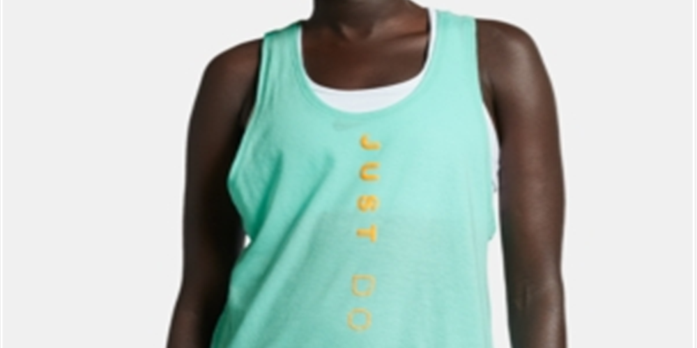 Nike Women's Running Fitness Tank Top Green  Size Medium