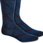 Perry Ellis Men's Plaid Socks Blue Size Regular