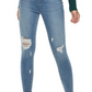 Rewash Junior's Super High Waist Vixen Jeggings Blue Size 7