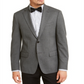 Calvin Klein Men's Single Breasted Stretch Heather Slim Fit Stretch Suit Separate Gray Size 42