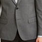 Calvin Klein Men's Single Breasted Stretch Heather Slim Fit Stretch Suit Separate Gray Size 42
