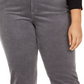 Charter Club Women's Plus Size Lexington Tummy-Control Corduroy Jeans Gray Size 28W