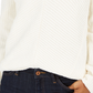Lucky Brand Women's Chenille V-Neck Sweater White Size X-Small