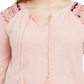 Style & Co Women's Plus Embroidered Keyhole Top Red Size 3X