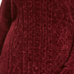 Karen Scott Women's Plus Size Cable-Knit Chenille Sweater Red Size 3X